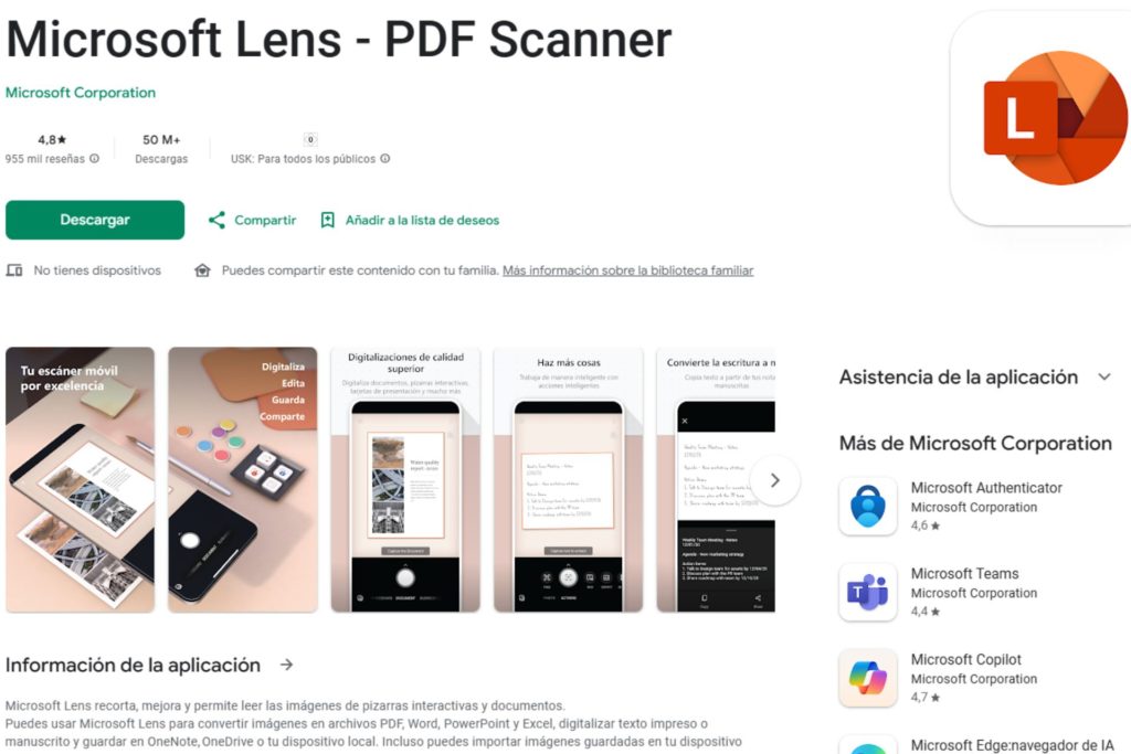 Adiós Microsoft Lens